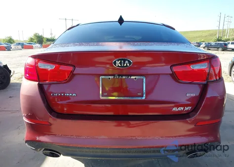 2015 Kia Optima Lx из США, поврежденный, VIN 5XXGM4A76FG495396